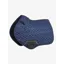 LeMieux Crystal Suede Close Contact Pad in Navy